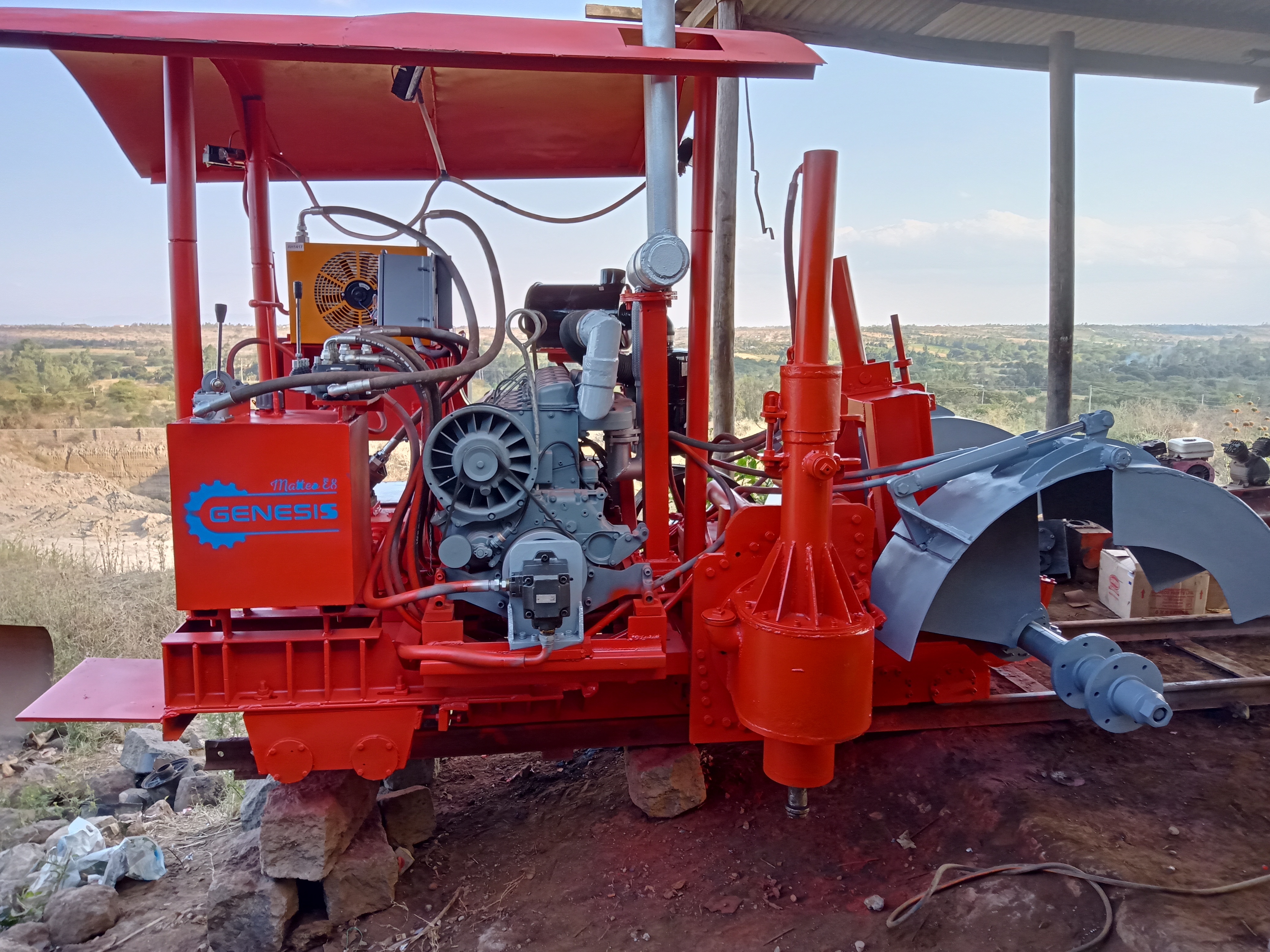 Mateo E6 in operation